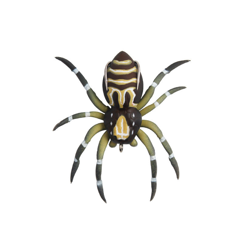 4,7cm 4cm Artificial Floating Spider Soft Bait