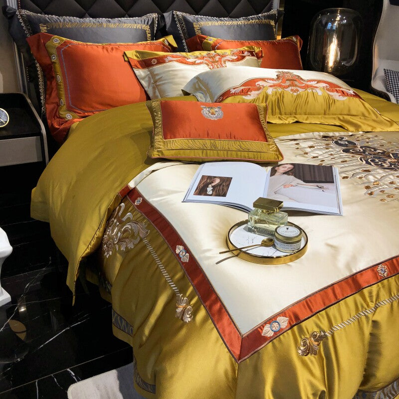 Brocade Broded Bedding Four-Piece Set