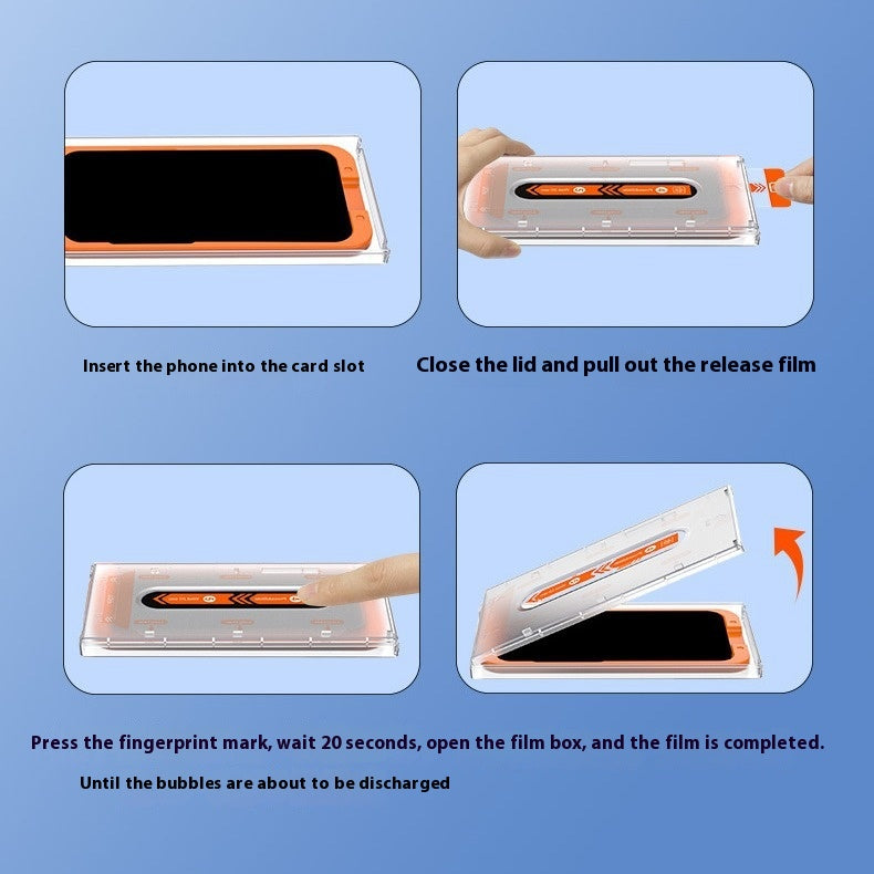 Téléphone Full Screen HD Protection contre la poussière Membrane