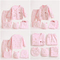 Ensemble de sous-vêtements Bébé Long Sleeve Cardigan Top Pantalon Loungewear Self-pickup seulement