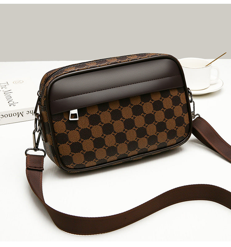 Fashion Simple Mobile Phone Bag Casual Clutch Crossbody Sac pour hommes