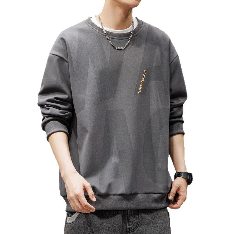 Style américain Vintage Hommes Raglan manches longues Top