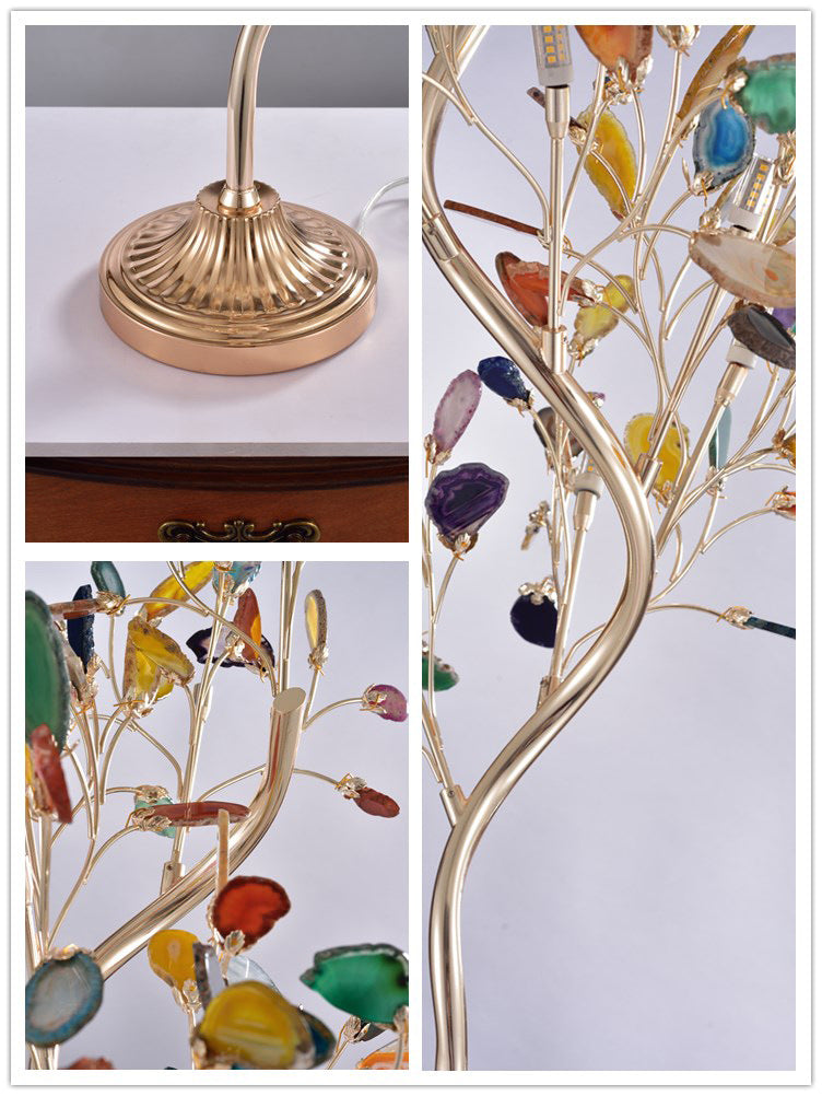 Lampadaire Nordic Living Room Creative Agate Tree Branch Shape