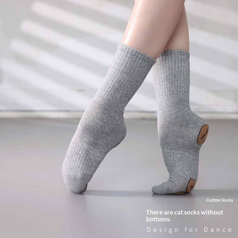 Chaussettes de ballet antidérapantes