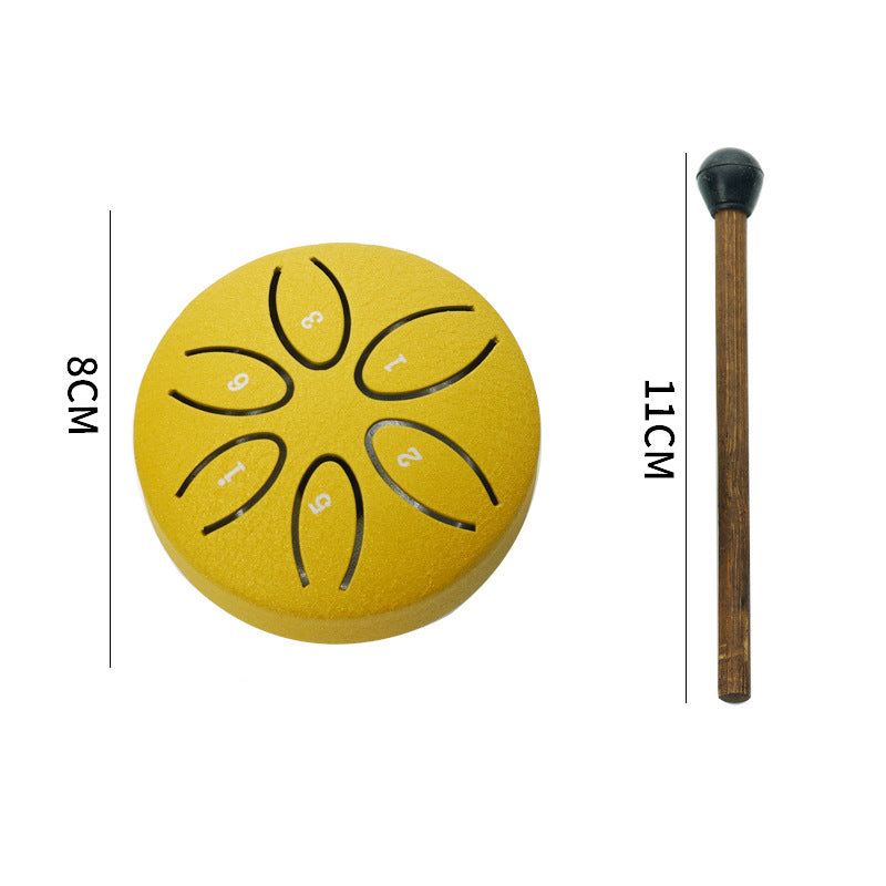 Mini instruments de musique 6 tons 3 pouces Ethereal Drum