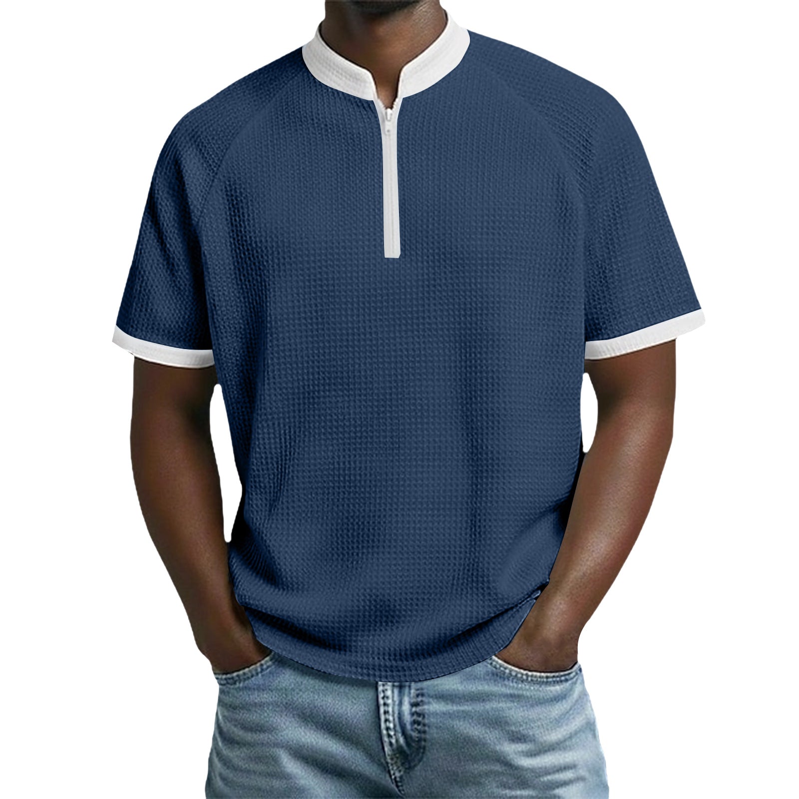 T-shirt Polo manches courtes à manches courtes pour hommes