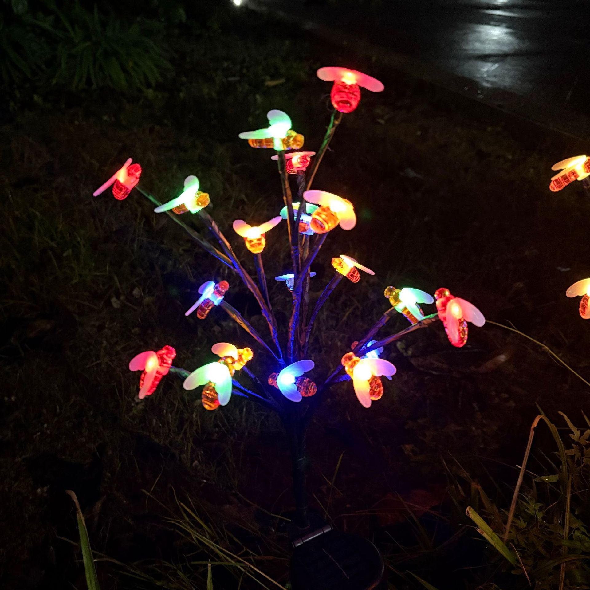 Extérieur Cour Solar LED Jardin Lampe au sol