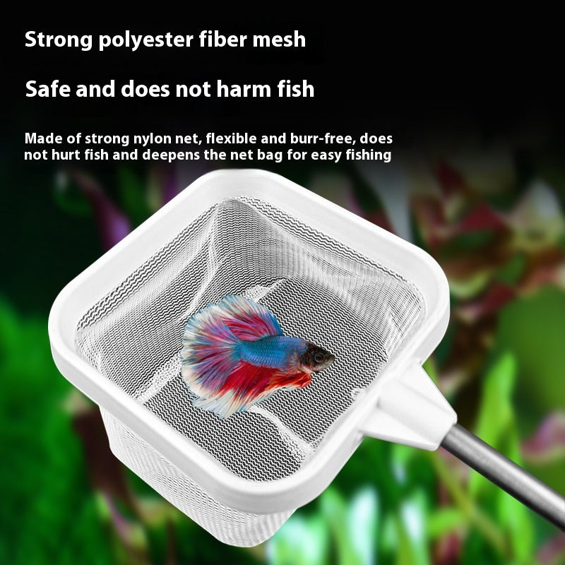 Filet de pêche en acier inoxydable rétractable Stereo