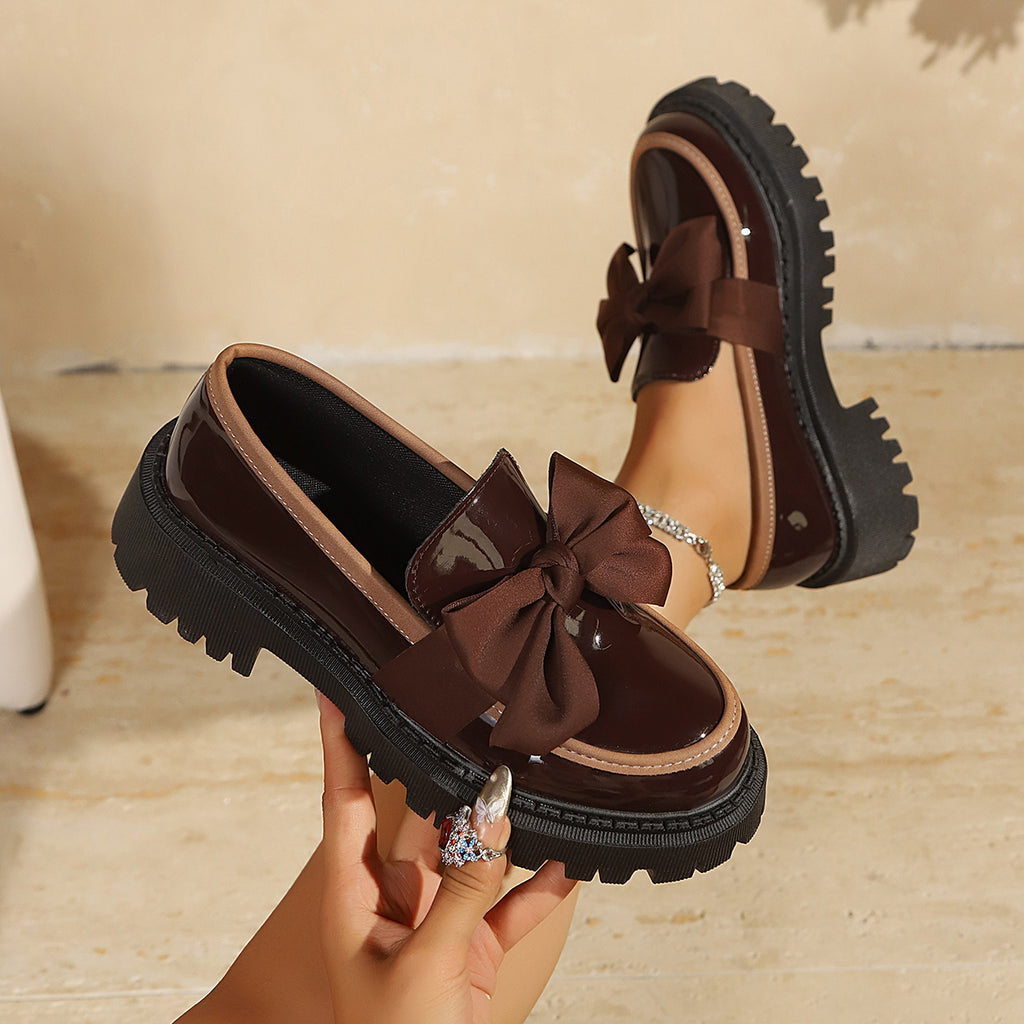 Chaussures Femmes Plus Taille Bow Oxford