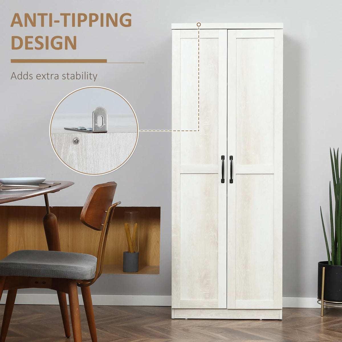 63" Armoire de cuisine