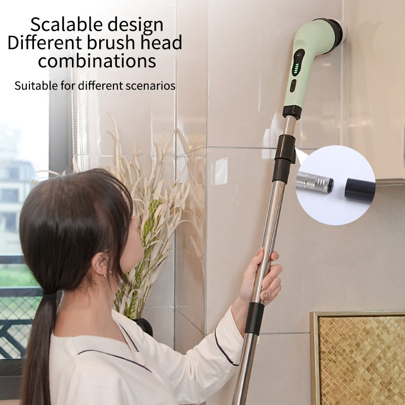 Cuisine de ménage et salle de bains Brosse de nettoyage électrique multifonction