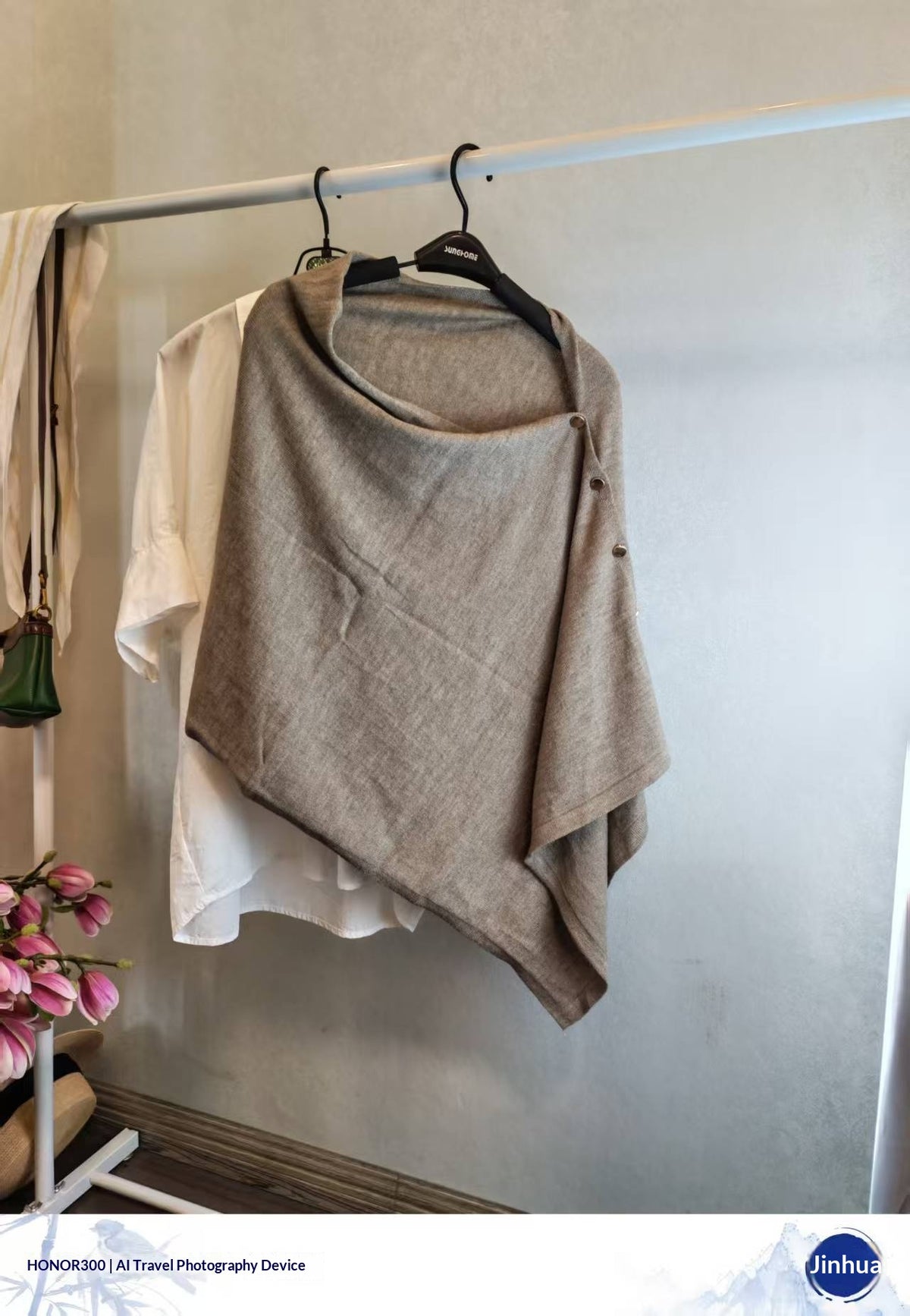 Châle polyvalent Slouchy Knit Vintage Femmes avec un toucher sophistiqué