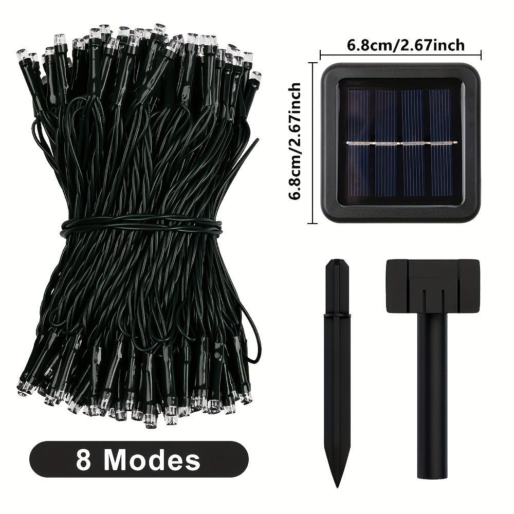 Solar LED String Lights Décoration extérieure