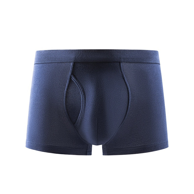 Slips en coton pur homme ouvert