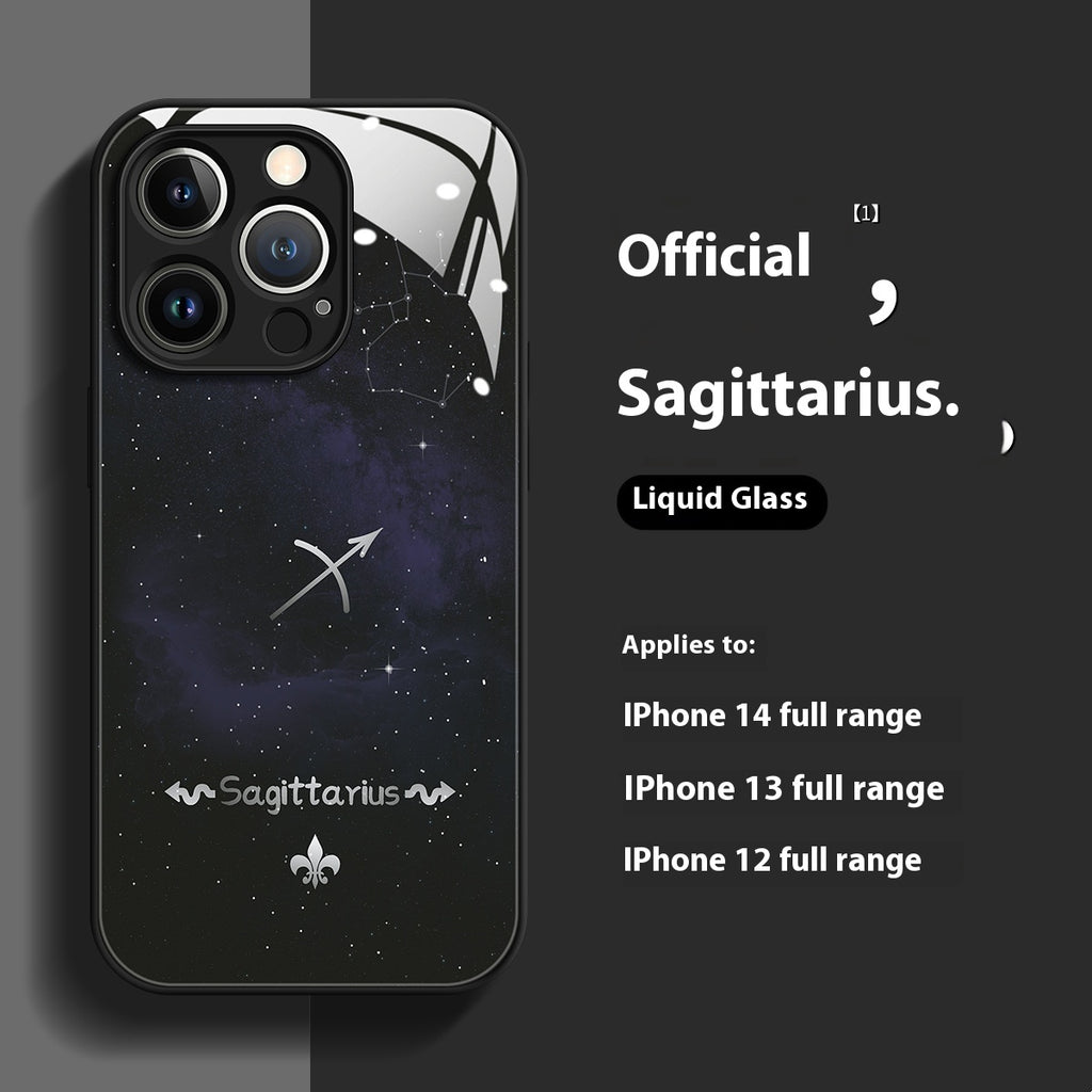 Constellation Symbole boîtier de téléphone verre liquide
