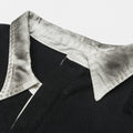 Couleur Contraste Patchwork Polo manches longues Hommes