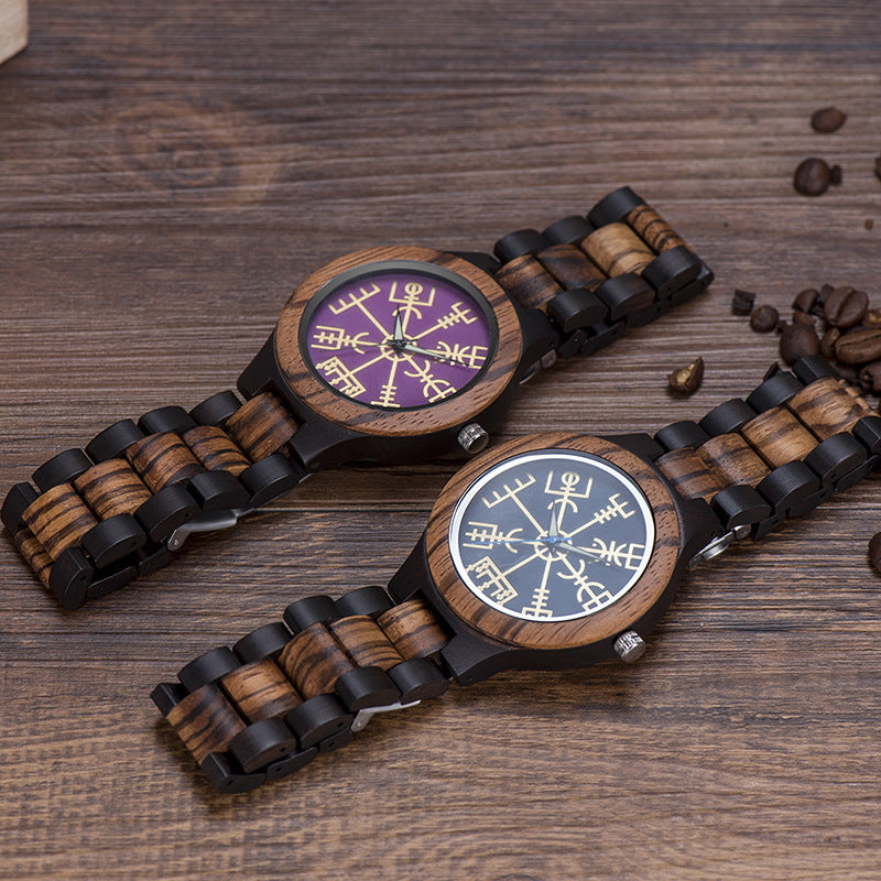 BOBO BIRD Montre en bois pour hommes