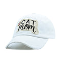 Casquette de baseball rétro-détruite