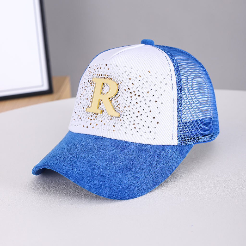Casquette de baseball respirante multicolore pour femmes d'été