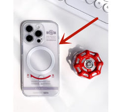 Cas téléphonique créatif et minimalisteAttraction magnétique
