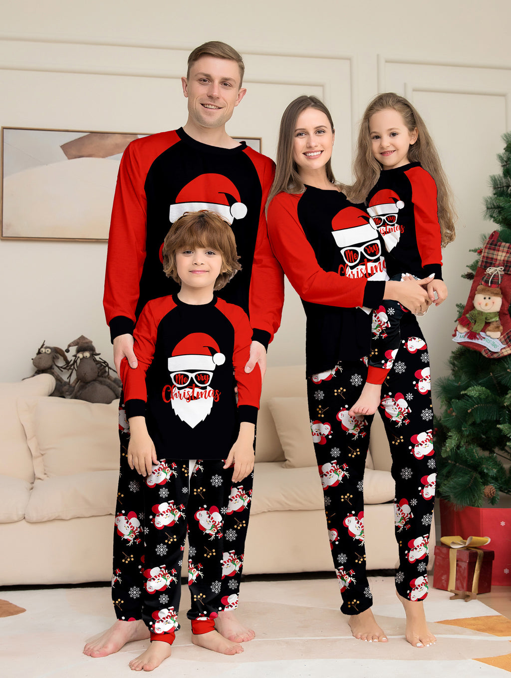 Pyjama deux pièces pour la maison du Père Noël