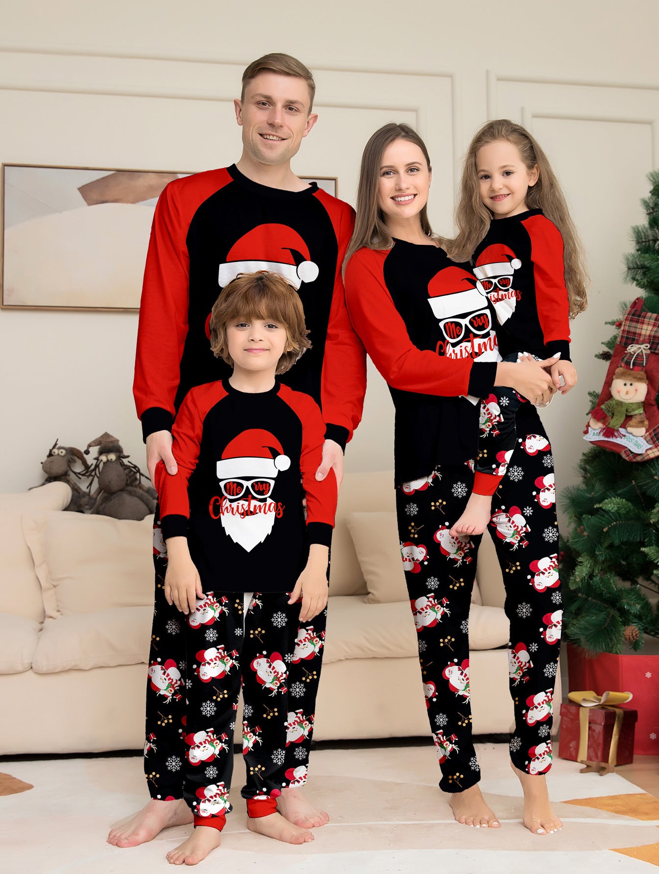 Pyjama deux pièces pour la maison du Père Noël
