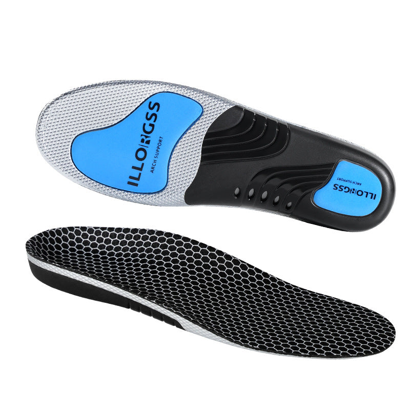 Haute-arche de soutien semelle de sport qui Wicks Away Sweat et contrôle Odor