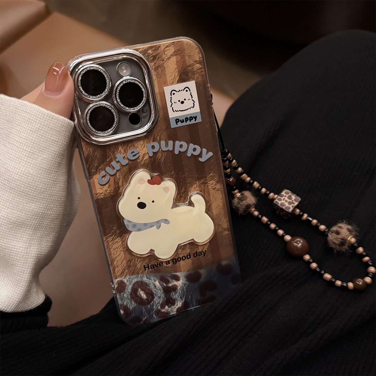 West Highland Phone Case 13 Leopard Print Lanyard 14 Retro Glitter Powder