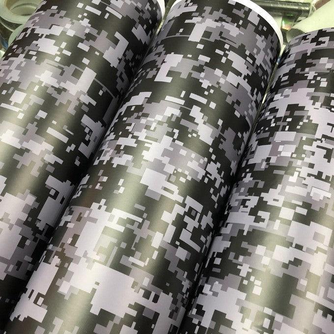 Car Corps Colorful Auto Film Camouflage Feuilles de film Stickers Graffiti Cartoon