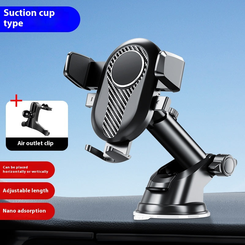 Car Auto Lock Level Up Extension Suction Type Phone Holder