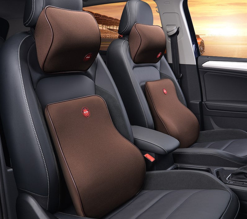 Car Armrest Neck Protector Backrest Car Seat Lumbar Pillow Memory Foam Pillow