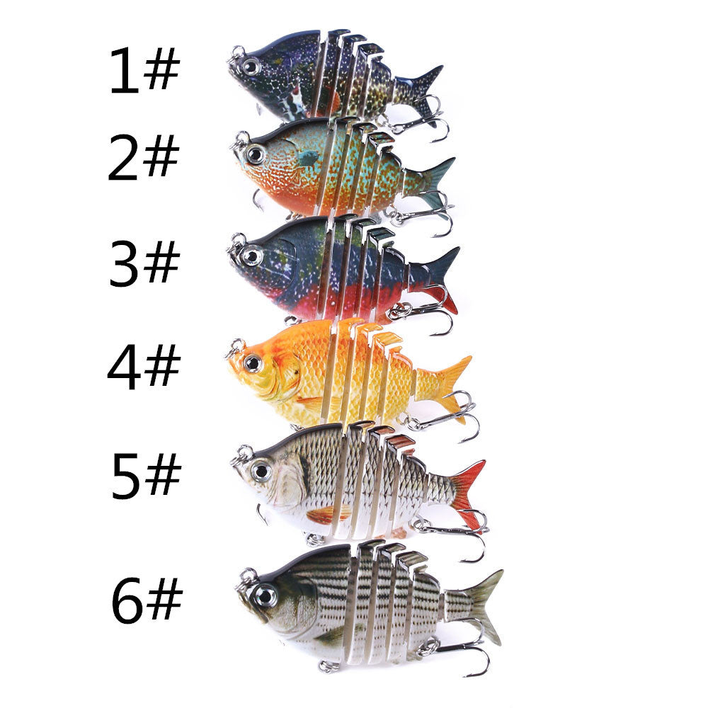 Créative et simple Tilapia Bionic Lure Bait