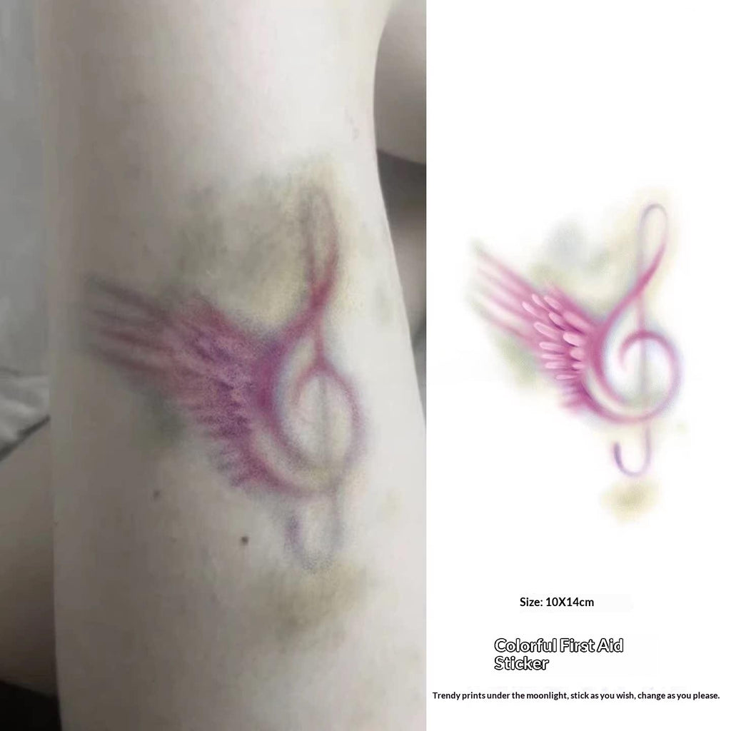 Simulation waterproof and durable color-tinted tattoo sticker