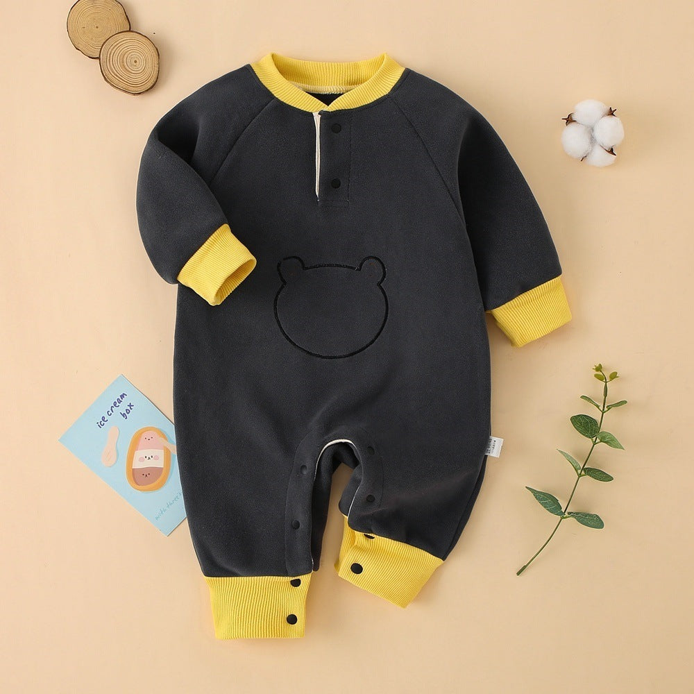 Printemps, automne, Jeux olympiques d'hiver Des vêtements d'extérieur en polaire précieux pour bébé