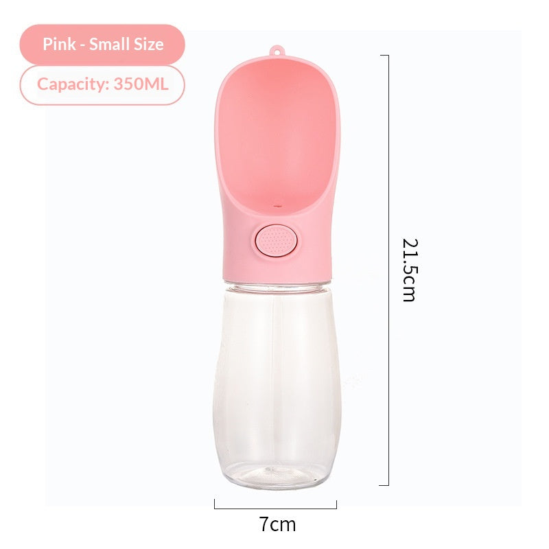 Bouteille d'eau extérieure portable pour animaux de compagnie