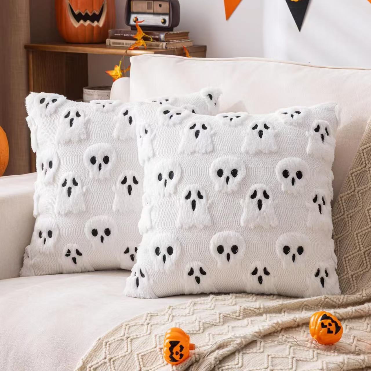 Couvertures d'oreiller d'Halloween 2 Pack