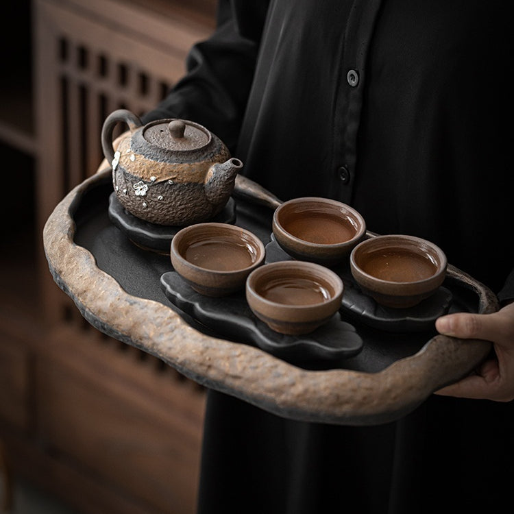 Accueil Teapot de souvenir haut de gamme Teacup Plateau à thé sec
