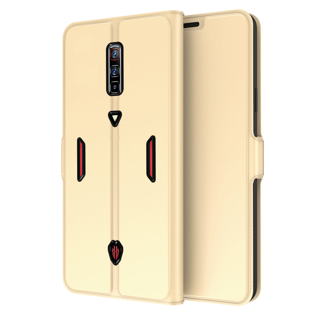 Nubia Red Magic 6 Flip carte téléphone cas en cuir