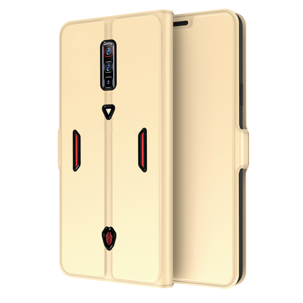 Nubia Red Magic 6 Flip carte téléphone cas en cuir