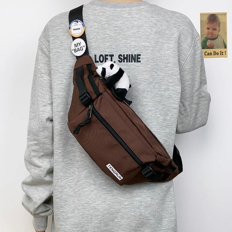 Sac à dos tendance pour homme Sac à dos sport Une épaule
