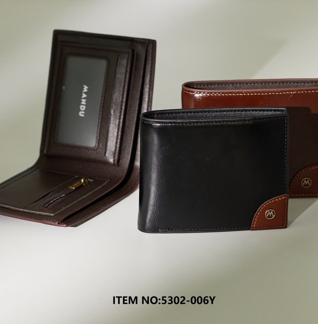 Multi-fonctionnel Rfid Antivol Swiping High Sense Portefeuille Homme