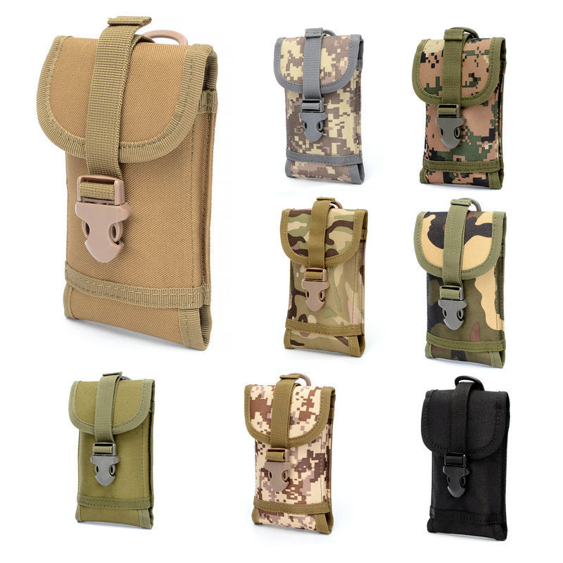 Sac de téléphone mobile tactique pour hommes et femmes Fan militaire Courant petit sac