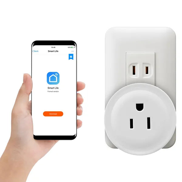 Wi-Fi Smart Plug Outlet sans fil Smart Socket App Remote Voice Control Timer Alexa Google U