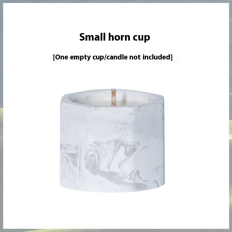 Encre Octagon Cup Aromatherapy Bougie Boîte cadeau à main