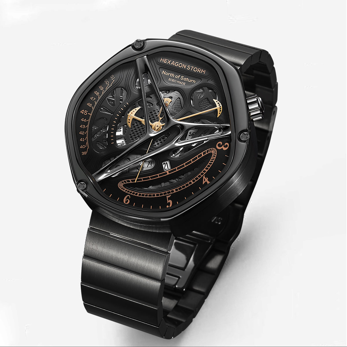 Men's Hollowed Out Alien montre haut de gamme