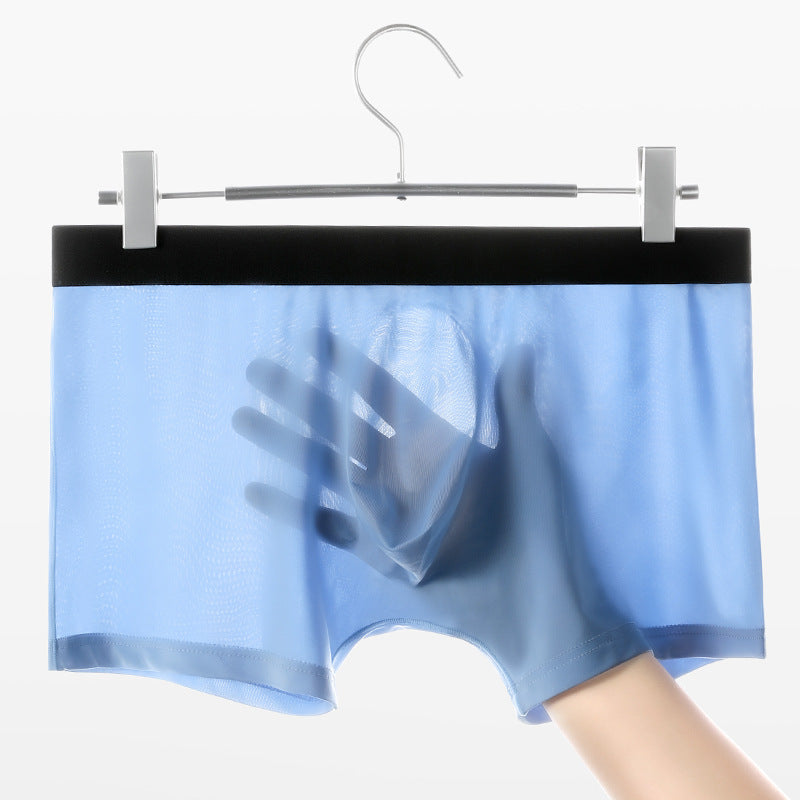 Men's Personalized Ice Silk Seamless Briefs