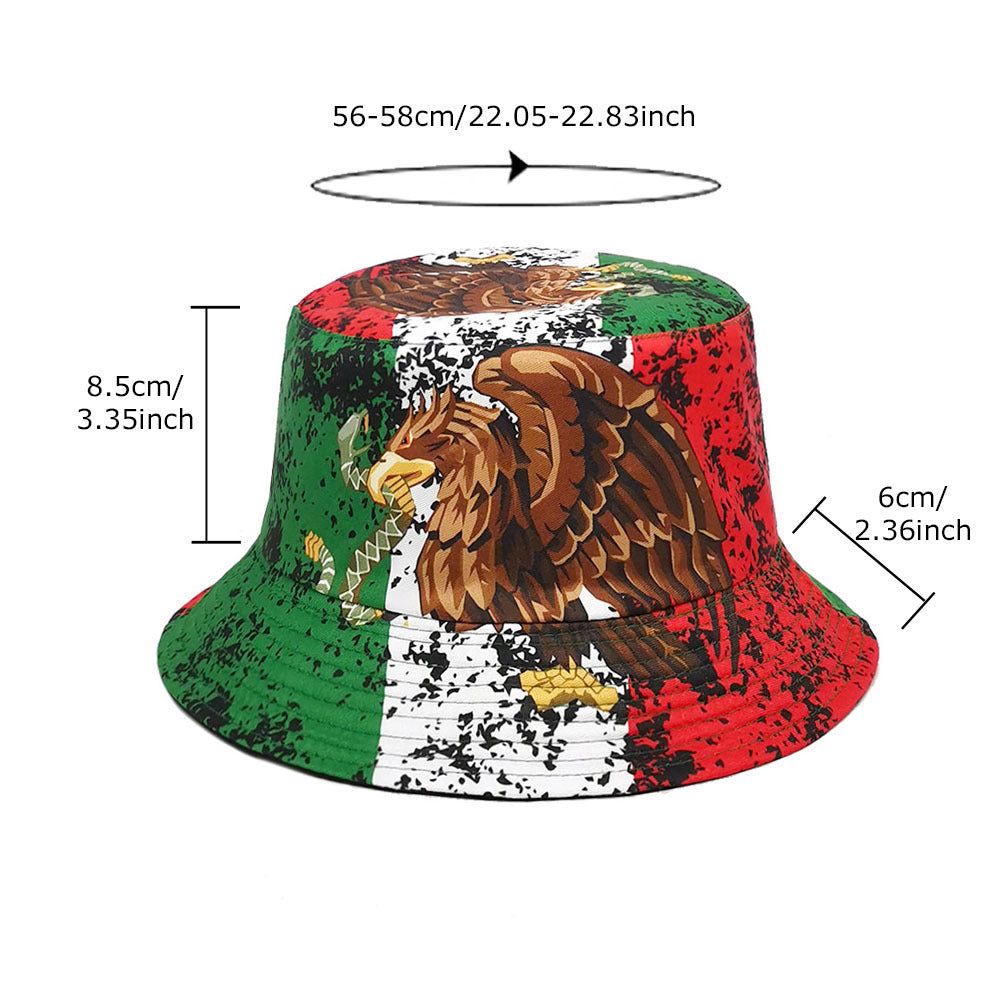 Eagle Pattern European and American Retro Chapeau de seau de mode nostalgique
