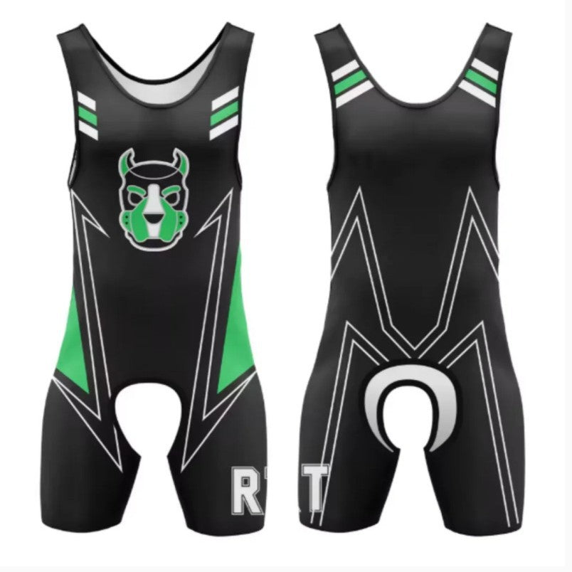 Body-head pour chien avec Cutouts Wrestling Suit