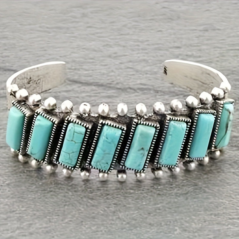 Bracelet Vintage naturel turquoise pour femmes