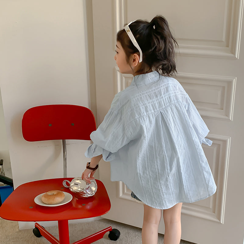 Nouvelle-style Air-conditionnement Chemise enfants Sun-protective Blouse Veste